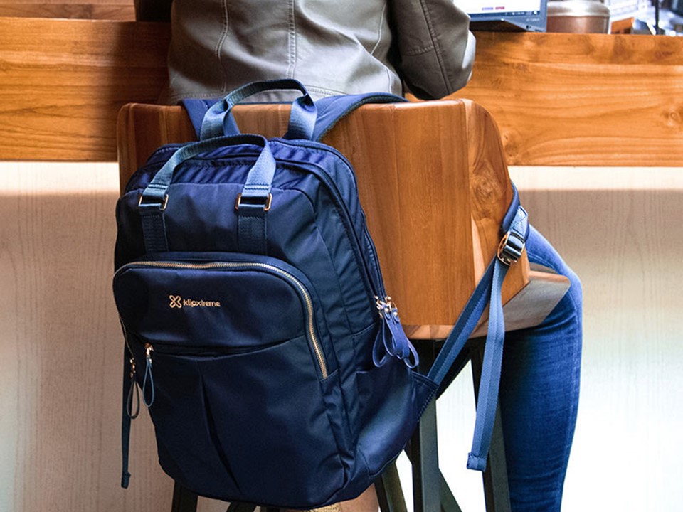 Mochila Klip Xtreme 15.6" Caqui - Imagen 3