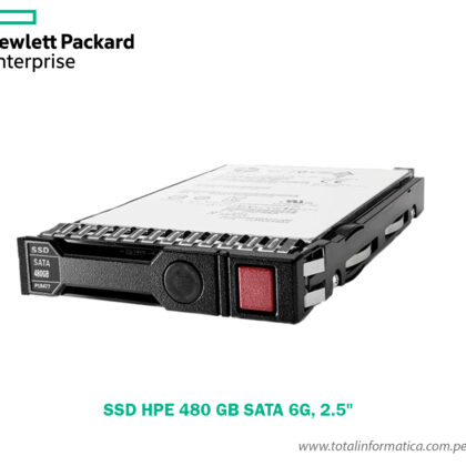 Disco Duro HPE 480GB SATA 6G Mixed Use SF