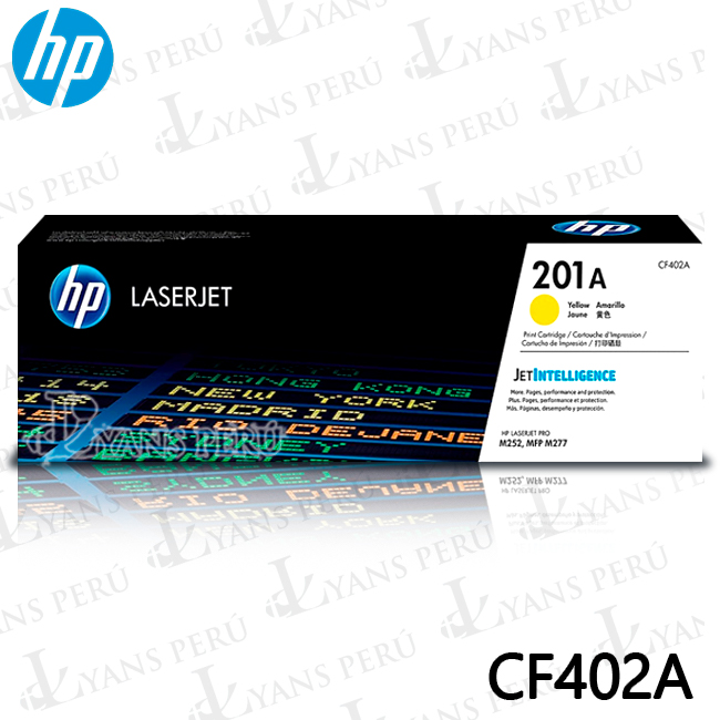 HP 201A Tóner Amarillo Original