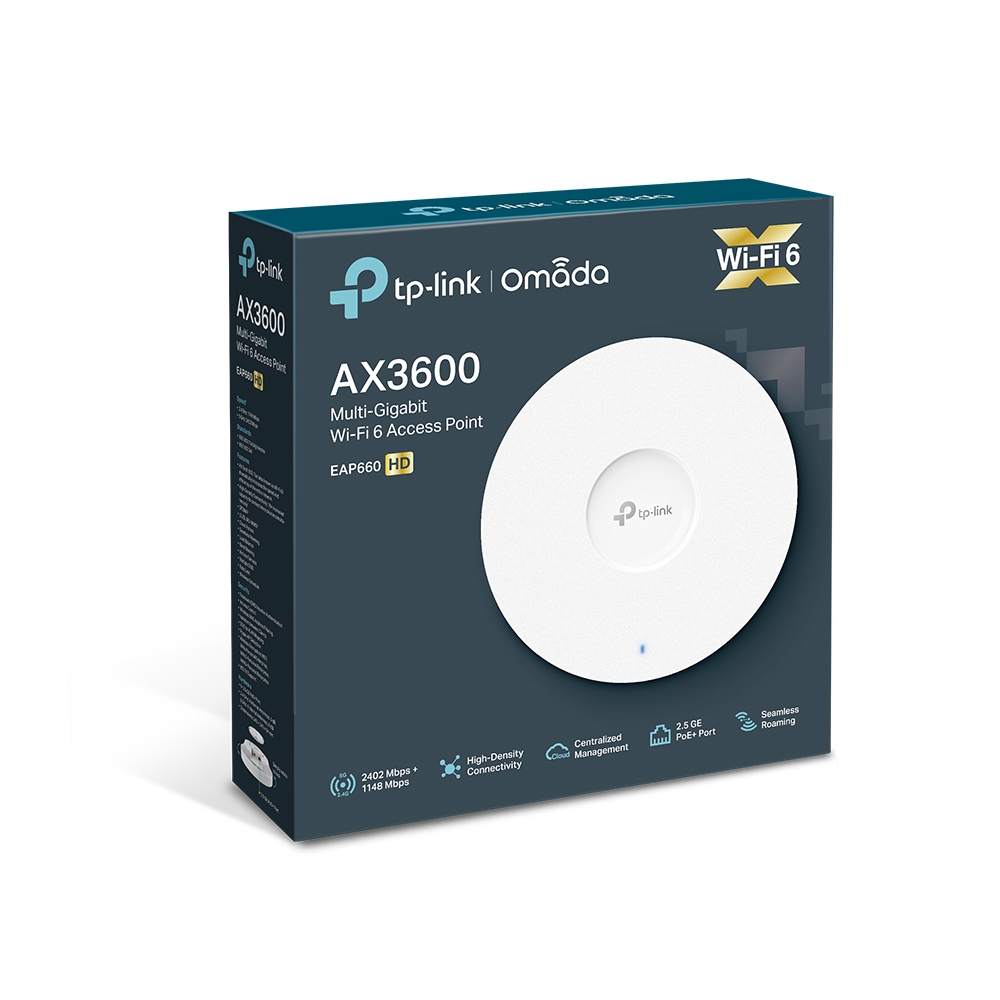 TP-Link EAP660 HD Punto de Acceso Wi-Fi 6 AX3600 - Imagen 2