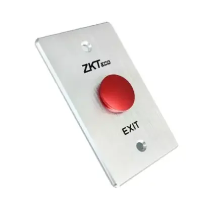 Pulsador de Emergencia Tipo Hongo ZKTeco EB103-R - Contacto NC/NO