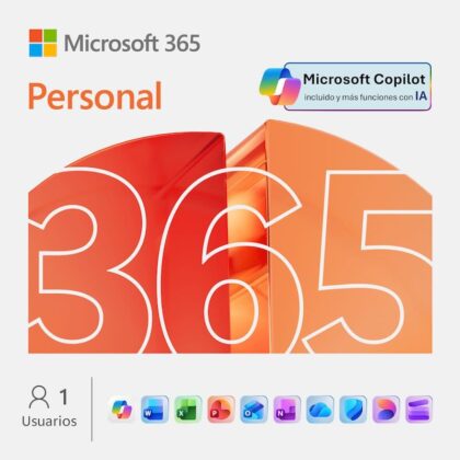 Microsoft 365 Personal - Suscripción 1 Año