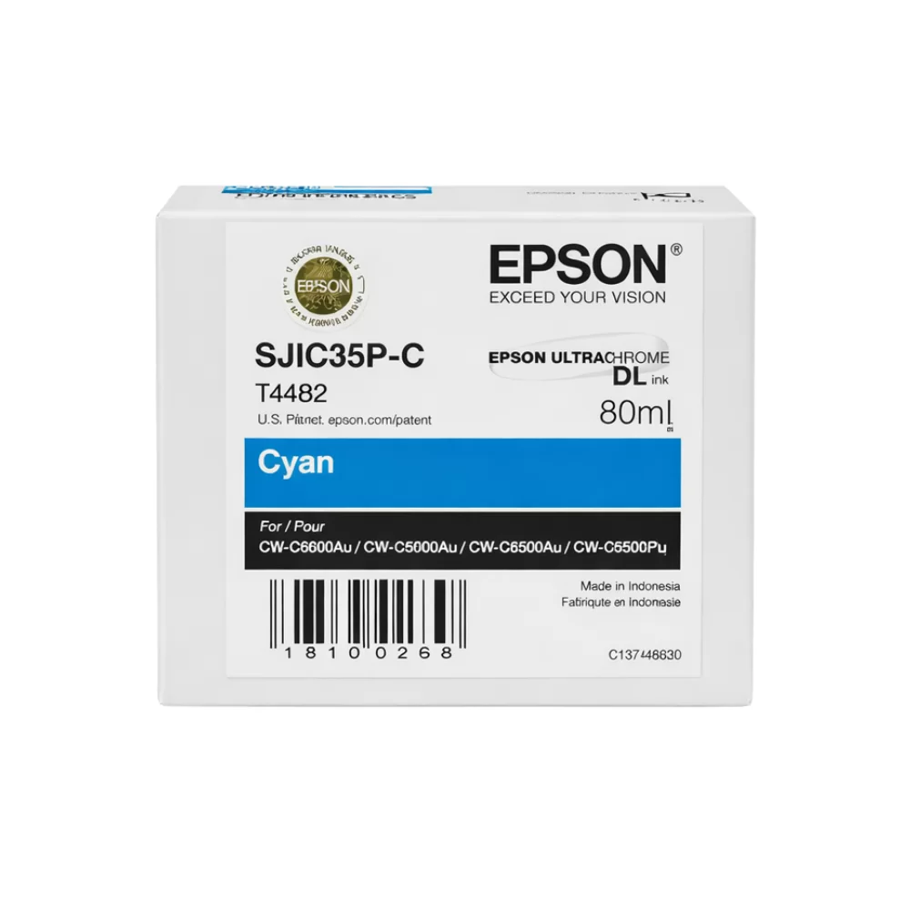 Cartucho de Tinta Cian Original Epson SJIC35P-C - Imagen 2