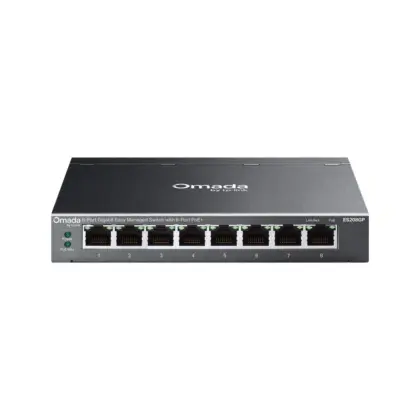 Switch TP-Link Omada ES208GP 8 Puertos Gigabit PoE+ Gestionable SDN