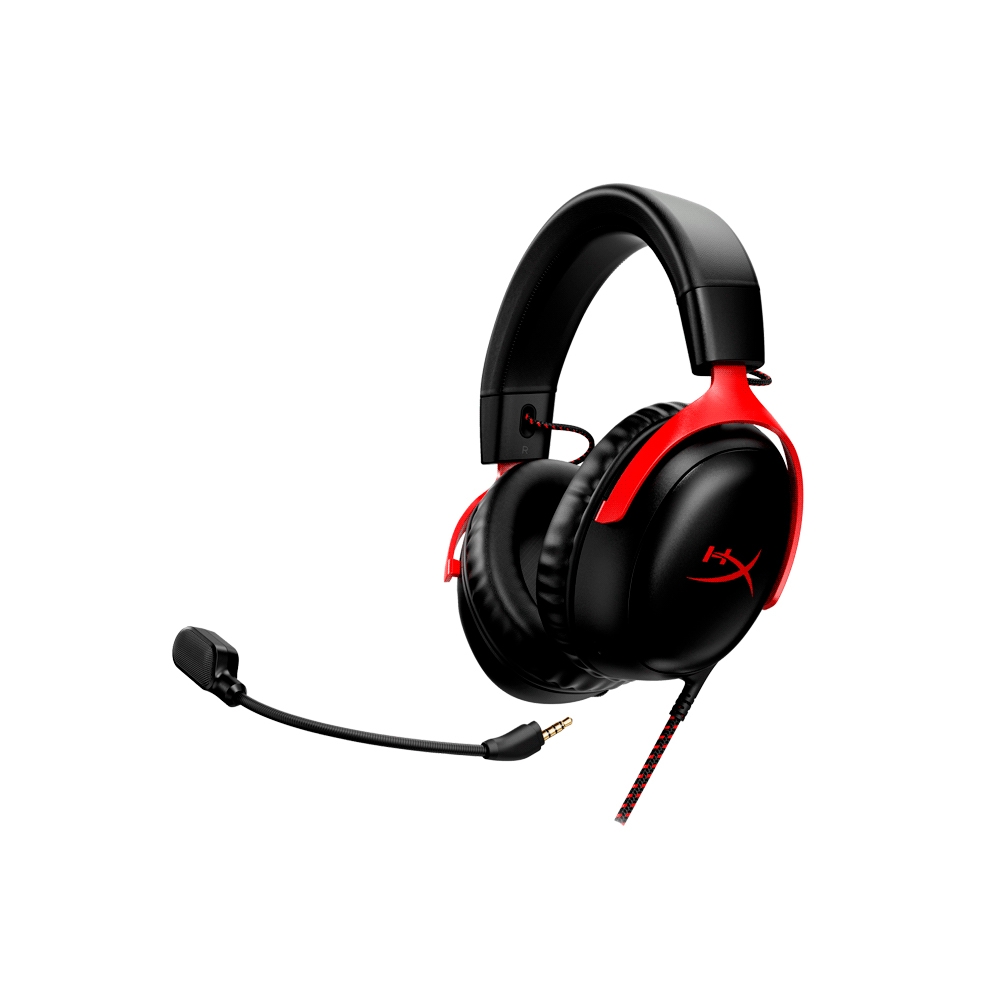 HyperX Cloud 3 Auricular USB 3.5mm Negro/Rojo - Imagen 2