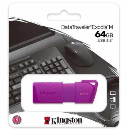 Kingston USB 3.2 Gen 1 64GB Aqua Blue