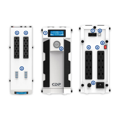 UPS Interactivo CDP GSMART 1516i 1500VA/900W - 16 Tomas