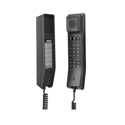 Teléfono IP GRANDSTREAM GHP611 Negro - 2 Cuentas SIP, PoE