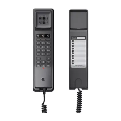 Teléfono IP Hotelero Grandstream GHP611W WiFi Negro