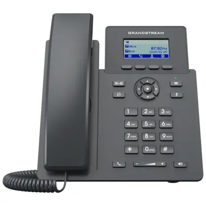 Teléfono IP GRANDSTREAM GRP2602G - 2 Líneas, 4 Cuentas SIP, PoE