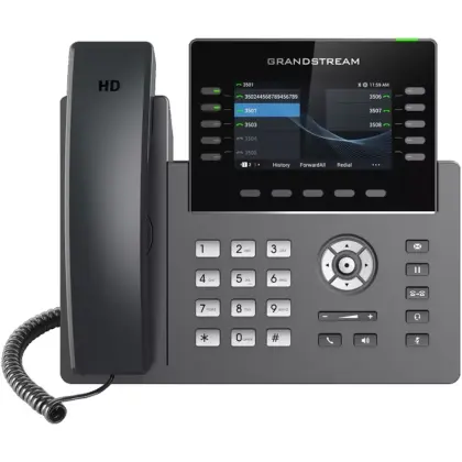 Teléfono IP Profesional GRP2615 Grandstream - 10 Líneas SIP, WiFi y Bl