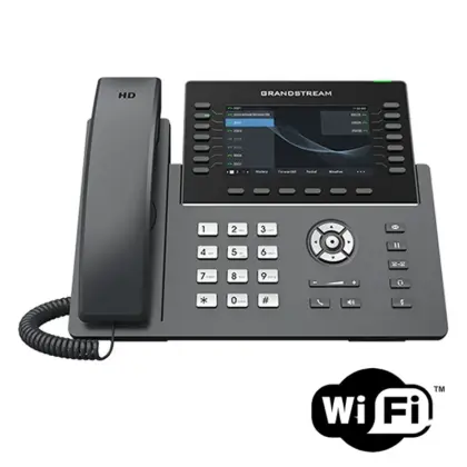 Grandstream GRP2650 Teléfono IP 6 Cuentas SIP WiFi Bluetooth PoE