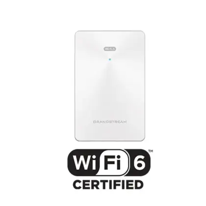 Grandstream GWN7661 Punto de Acceso WiFi 6 de Pared, 1.77 Gbps, 500 Cl