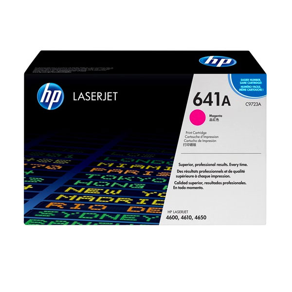 HP 641A Tóner Magenta Original - Imagen 2