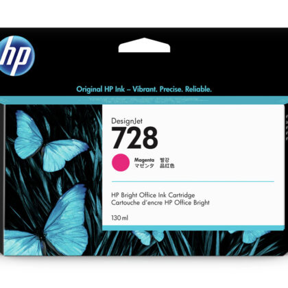 HP 728 Cartucho de Tinta Magenta 130 ml