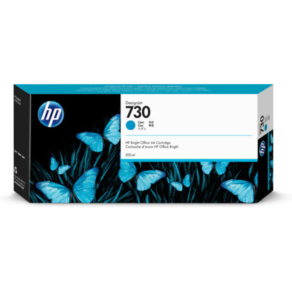 HP 730 Cartucho Cián Original 300ml