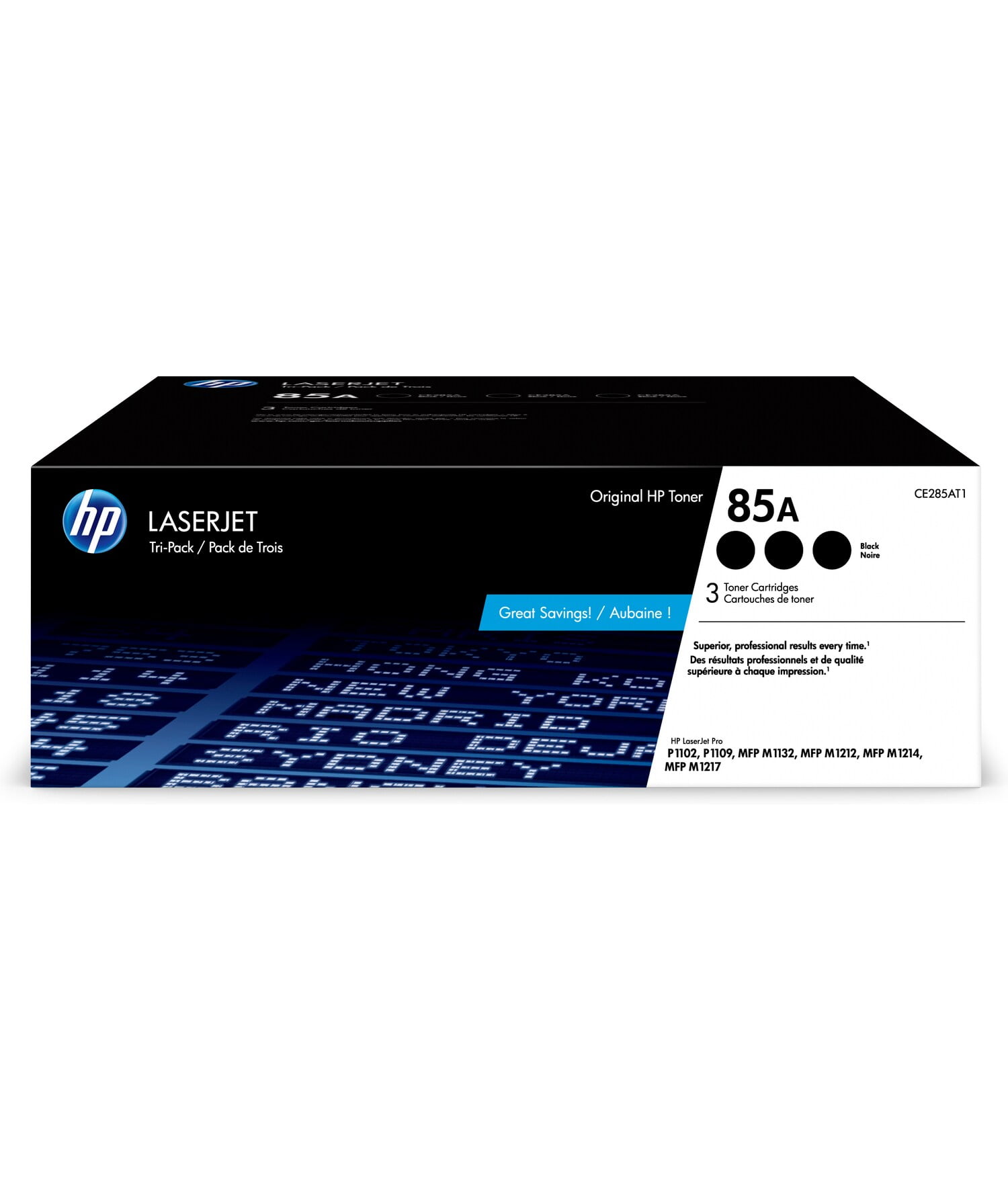 HP 85A Tóner Negro - Paquete de 2