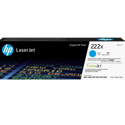 HP 222X Tóner Cian Original