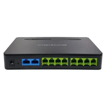 Gateway VoIP 8 Puertos FXS Grandstream HT818 V2 con Router NAT Gigabit