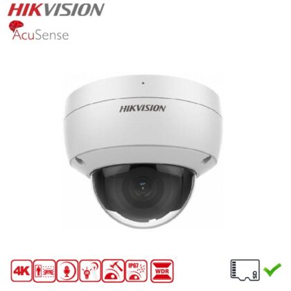 Hikvision Cámara Dome 8MP Acusense S