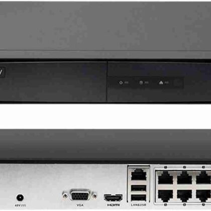 HIK NVR 8 Canales PoE 4MP H.264+
