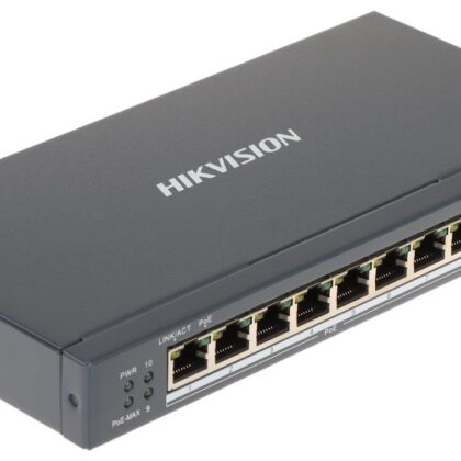 Switch PoE+ Hikvision Smart Managed 8 Puertos