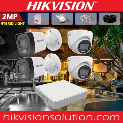 Hikvision Cámara Vigilancia Dual-Lens