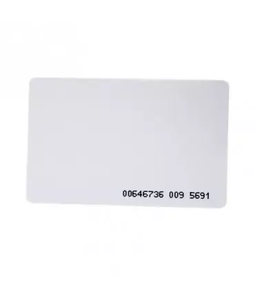 Tarjeta de Proximidad RFID ZKTeco 125kHz - Fina e Imprimible
