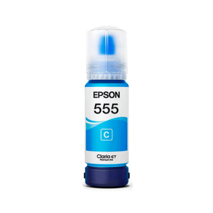 Recarga Tinta Cian Epson T555 Original