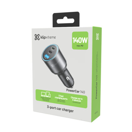 Klip Xtreme KCC-140 Cargador Coche 140W