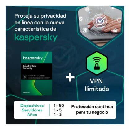 Kaspersky Small Office Security 5PC+1Serv 1 Año