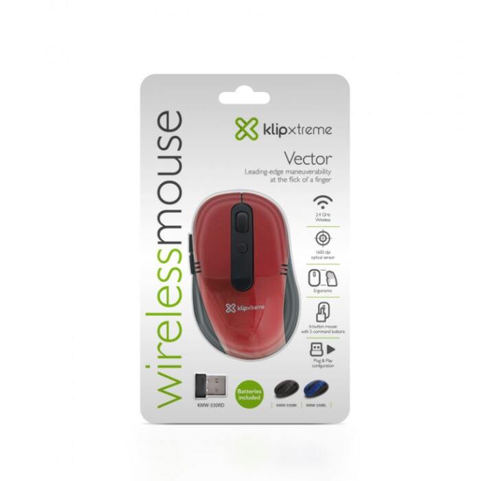 Klip Xtreme KMW-330 Vector Ratón Ergonómico