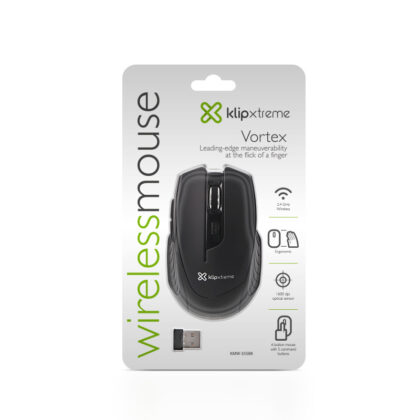 Klip Xtreme Voltrex Mouse Inalámbrico Negro