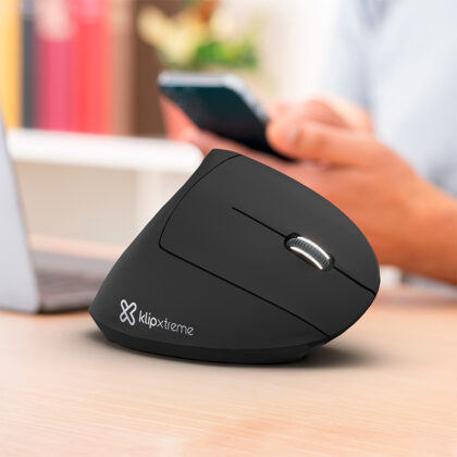 Klip Xtreme Mouse Vertical Inalámbrico 2.4 GHz