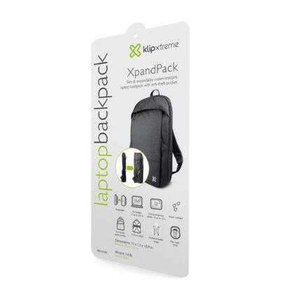Mochila Klip Xtreme 15.6" Negra