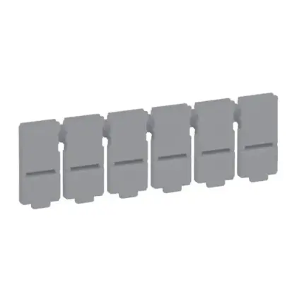 Módulo 6 Tapas Ciegas Divisibles para Patch Panel LCS3 Legrand