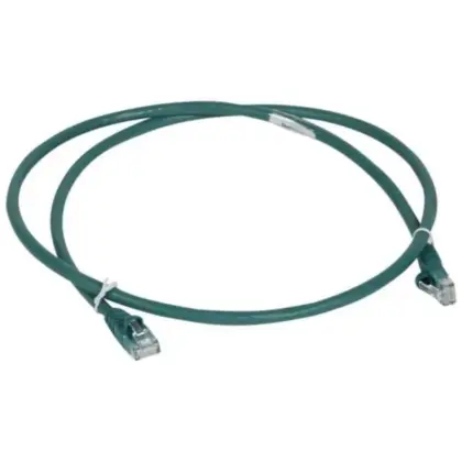 Patch Cord CAT6 U/UTP 2m LSZH Verde - Legrand