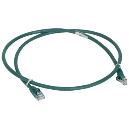 Patch Cord CAT6 U/UTP 3m LSZH Verde Legrand