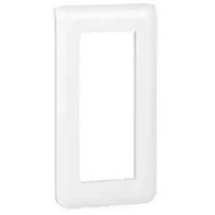Placa Mosaic 1+1 Módulo Blanco Legrand para Soporte 080293