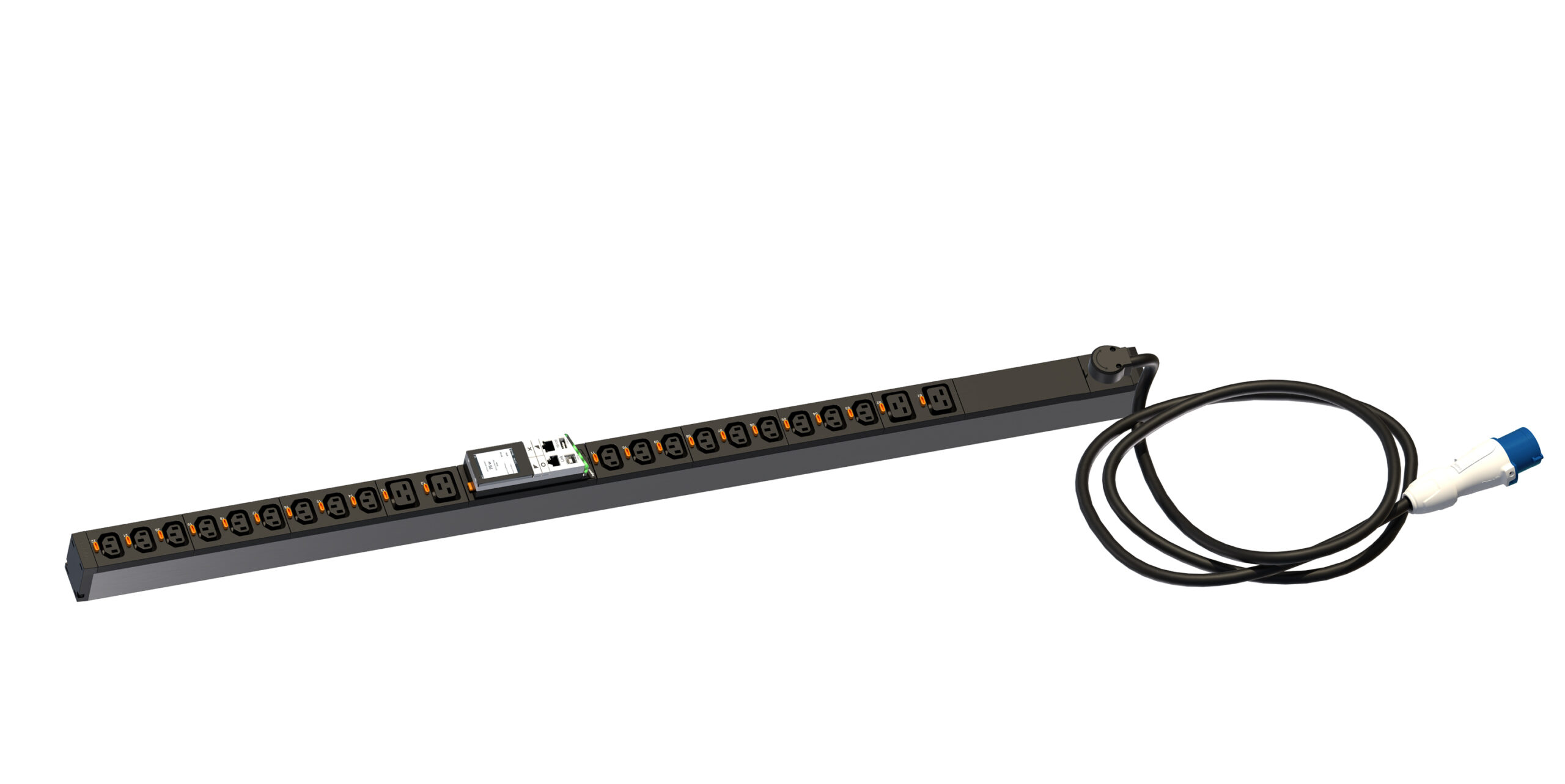 PDU Monofásico Monitoreable LEGRAND 16A Vertical 18+4 Tomas C13/C19 - Imagen 3