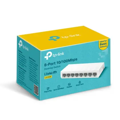 Switch TP-Link LiteWave 8 Puertos 10/100 No Administrable