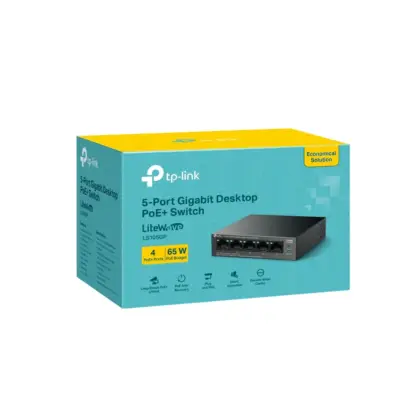 Switch TP-Link LiteWave 5 Puertos Gigabit PoE+ 4 Puertos PoE+ 30W