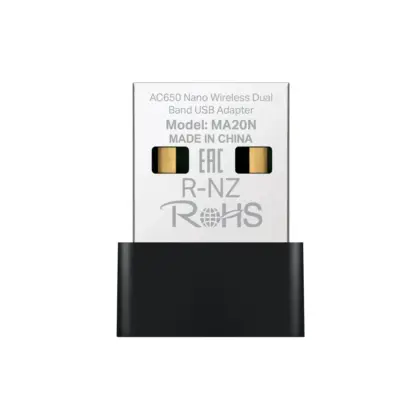 Adaptador USB WiFi MERCUSYS MA20N N300 300Mbps Nano
