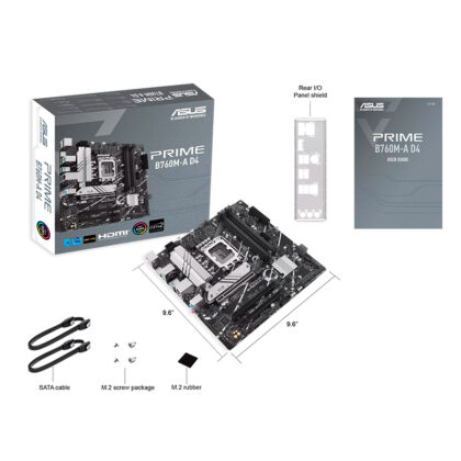 ASUS PRIME B760M-A D4-CSM Motherboard LGA1700 DDR4 mATX