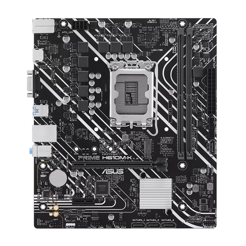 Motherboard ASUS PRIME H610M-K LGA1700 DDR5 Micro ATX - Imagen 2