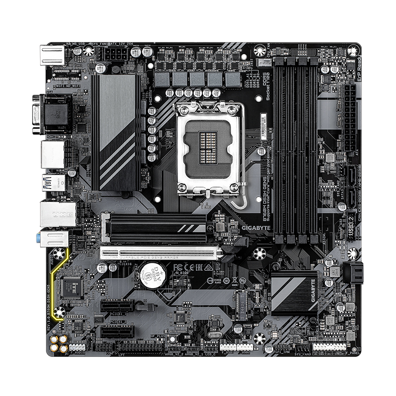 Motherboard Gigabyte B760M DS3H GEN5 LGA1700 DDR5 mATX - Imagen 2