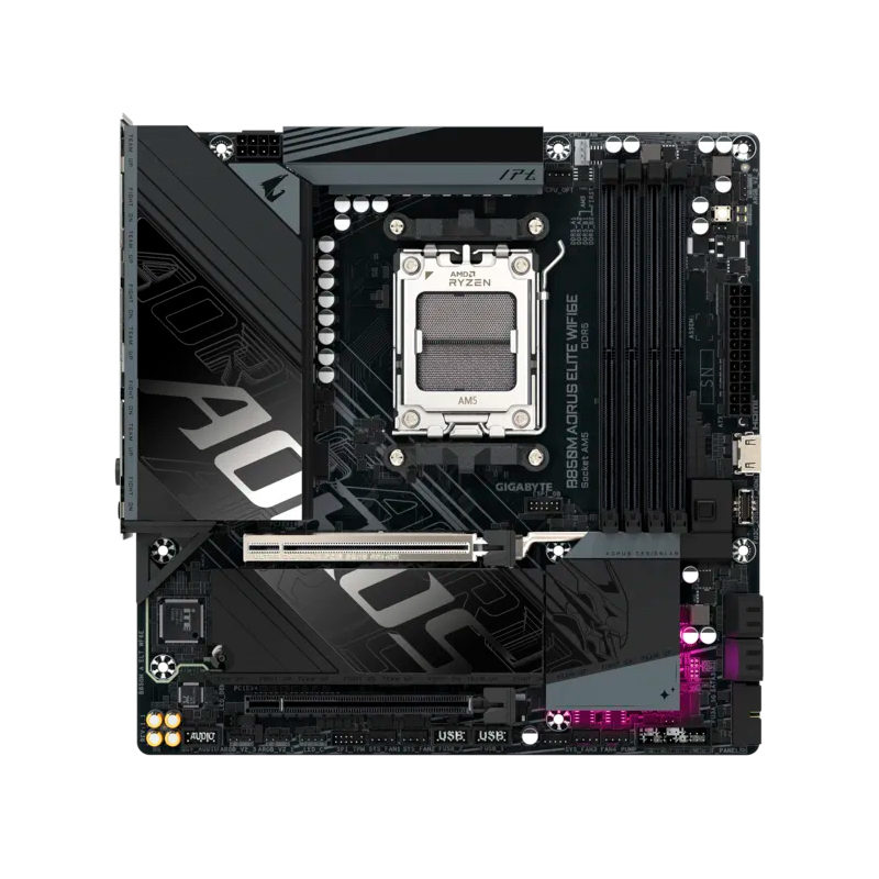 GIGABYTE B850M AORUS ELITE WF6E Placa Madre Socket AM5 - Imagen 3