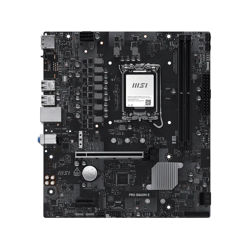 Motherboard MSI PRO B860M-E LGA1851 DDR5 mATX - Imagen 3