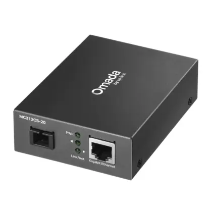 TP-Link Omada MC212CS-20 Convertidor de Medios Gigabit SFP a RJ45