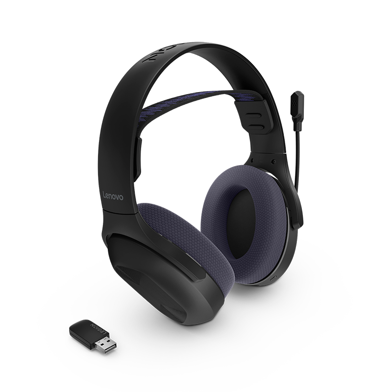 Auriculares Gaming Lenovo Legion H410 Inalámbricos 2.4GHz/Bluetooth - Imagen 3